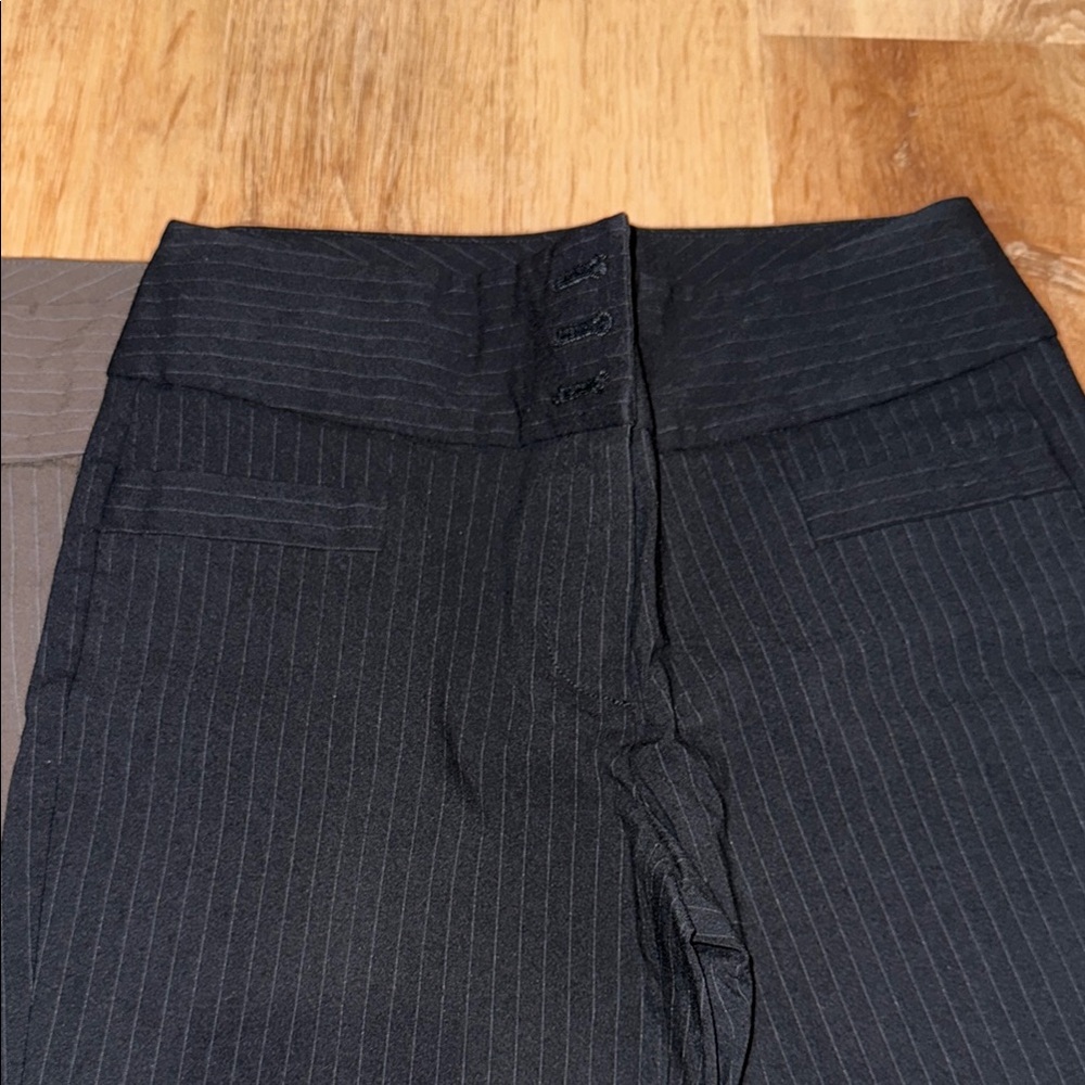 NWOT Flared Dressed Drew Fit Black and Brown Dress Pants Bundle - Picture 4 of 4
